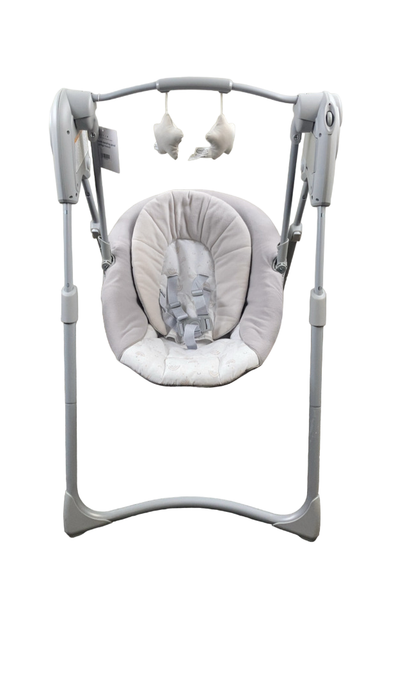 Shop Graco Slim Spaces Compact Baby Swing, Reign at GoodBuy Gear