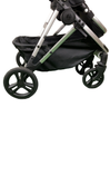 Shop Mockingbird Single 2.0 Stroller, 2024, Black, Silver With Black Leather, Watercolor Drops at GoodBuy Gear