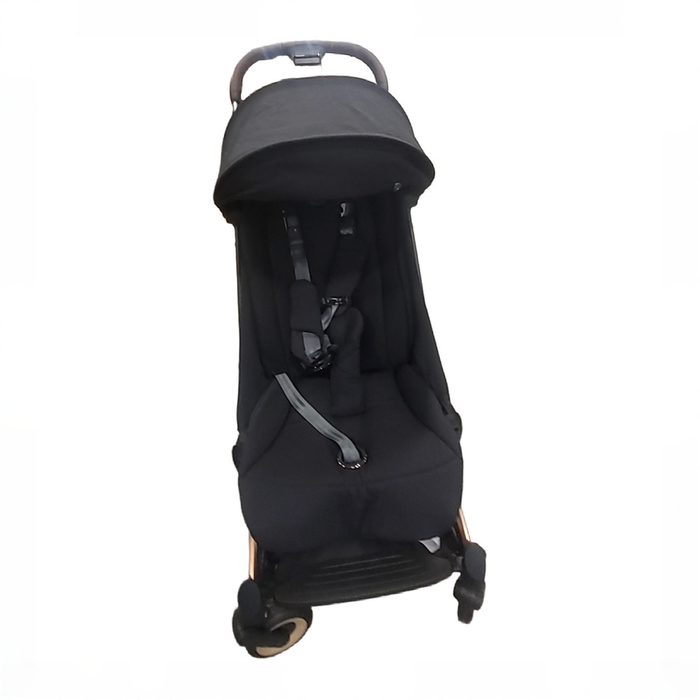 Shop Cybex Coya Stroller, 2024, Rose Gold, Sepia Black at GoodBuy Gear