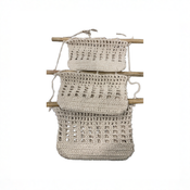 Shop Crane Baby Charlie Farmhouse Toy Hanging Wall Storage Organizer, 3 Tier at GoodBuy Gear