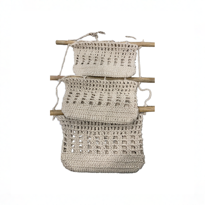 Shop Crane Baby Charlie Farmhouse Toy Hanging Wall Storage Organizer, 3 Tier at GoodBuy Gear