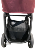 Shop Bugaboo Dragonfly Bassinet and Seat Stroller, 2024, Black, Dark Cherry, Dark Cherry at GoodBuy Gear