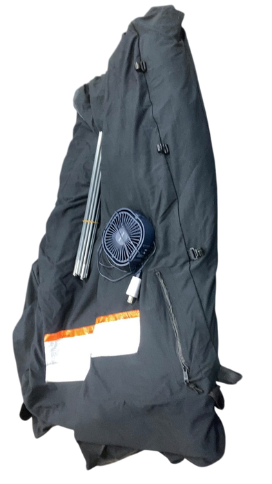 Shop SlumberPod 3.0 Sleep Canopy with Fan, Black with Gray Accents at GoodBuy Gear