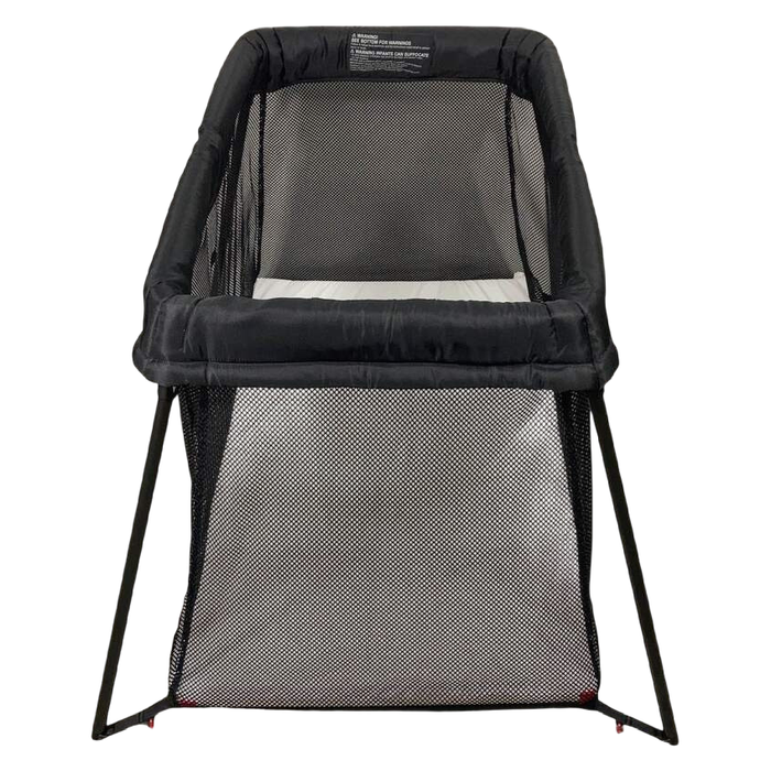 Shop BabyBjorn Travel Crib Light Bundle with Fitted Sheet, Black at GoodBuy Gear