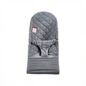Shop BabyBjorn Bouncer Bliss, Anthracite Cotton Classic Quilt, Dark Gray Frame at GoodBuy Gear
