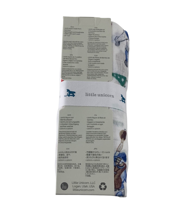 Shop Little Unicorn Deluxe Muslin Swaddle, Home Run at GoodBuy Gear