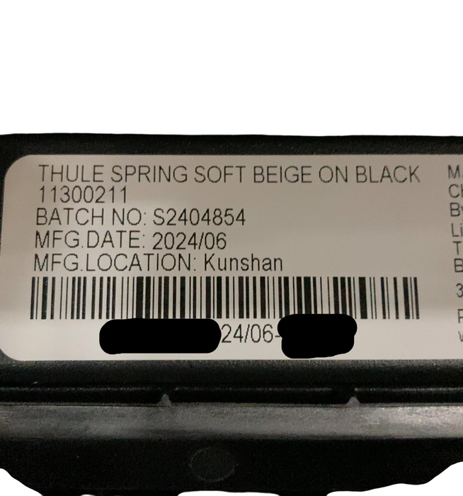 Shop Thule Spring Stroller, Black, 2024, Soft Beige at GoodBuy Gear