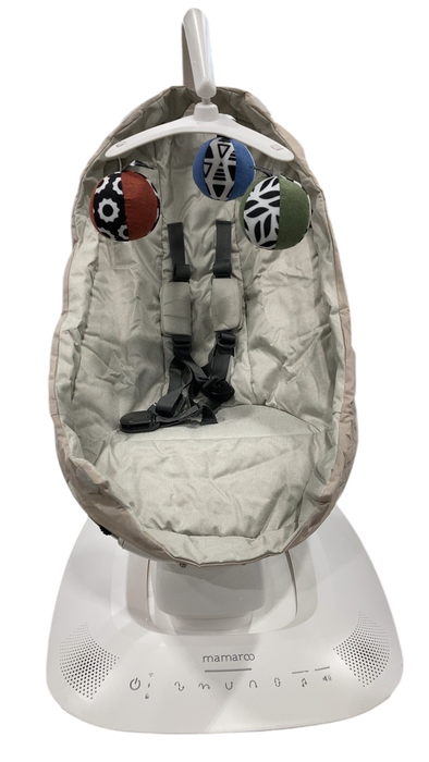 Shop UPPAbaby Mamaroo Smart Swing, Charlie (Sand Melange) at GoodBuy Gear
