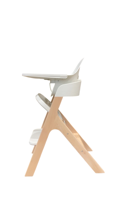 Shop Mockingbird High Chair, Natural Beech, White at GoodBuy Gear