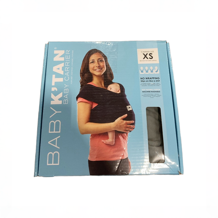 Shop DRAFT - Baby K'tan Baby Carrier, Graphite Grey, Original, X-Small at GoodBuy Gear