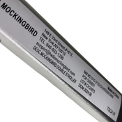 Shop Mockingbird 2.0 Single to Double Stroller Frame, 2024, Silver With Penny Leather at GoodBuy Gear