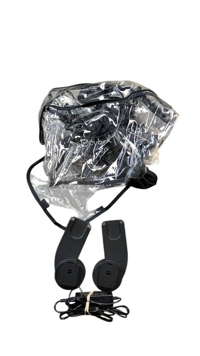 Shop Cybex e-Gazelle S Stroller, 2024, Black, Moon Black at GoodBuy Gear
