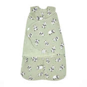 Shop Halo Micro-Fleece Swaddle, Cozy Pandas, Newborn at GoodBuy Gear