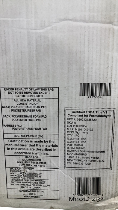 Shop Mockingbird Single 2.0 Stroller, 2025, Silver With Penny Leather, Sky, Windowpane at GoodBuy Gear