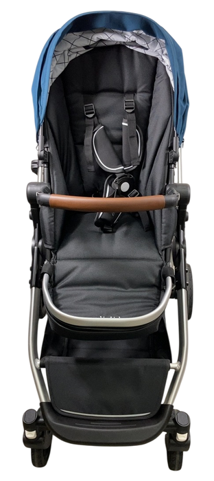 Shop Mockingbird Single to Double 2.0 Stroller, 2024, Sea, Silver With Penny Leather, Windowpane at GoodBuy Gear
