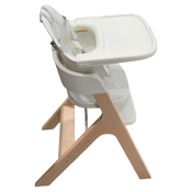 Shop Mockingbird High Chair, Natural Beech, White at GoodBuy Gear