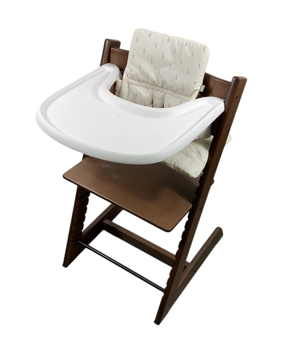 Stokke Tripp Trapp Complete High Chair, Wheat Cream, Oak Warm Brown, Oak Warm Brown 2.0