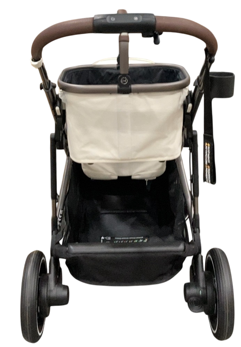 Shop Cybex e-Gazelle S Stroller, 2024, Seashell Beige, Taupe at GoodBuy Gear