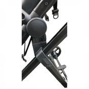 Shop Mompush Meteor 2 Stroller, 2026, Black, Black Frame at GoodBuy Gear
