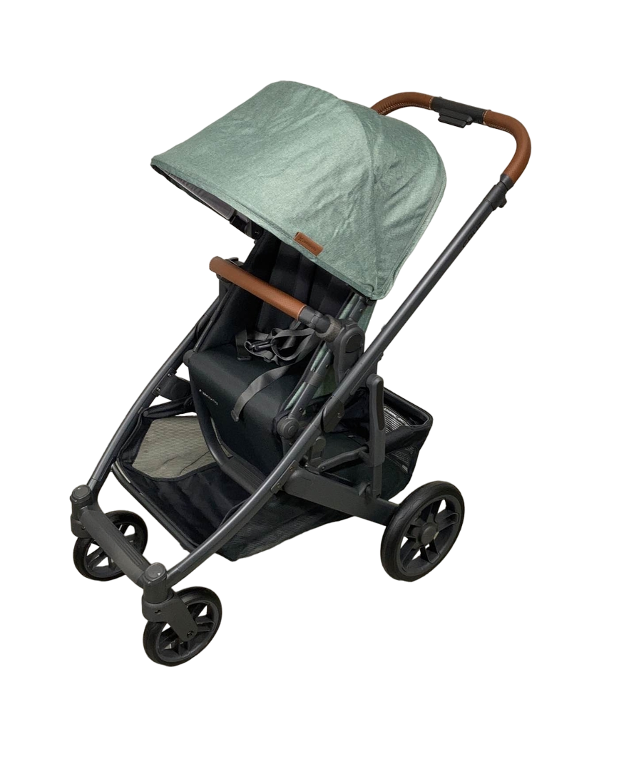 uppababy cruz v2 stroller gwen UPPAbaby CRUZ V2 Stroller, Gwen (Green Melange), 2023