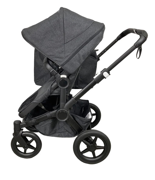 Shop Bugaboo Donkey 5 Mono Stroller, 2023, Black, Washed Black, Washed Black at GoodBuy Gear