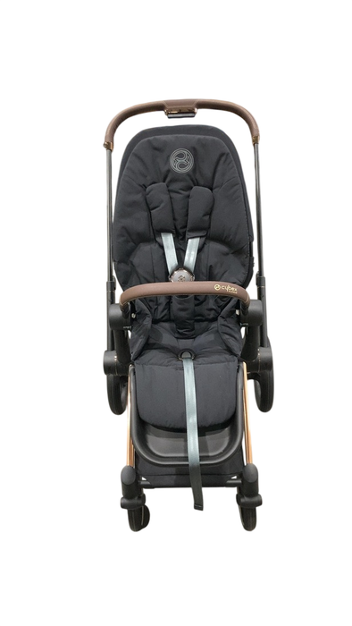 Shop Cybex PRIAM Stroller, 2024, Rose Gold, Sepia Black at GoodBuy Gear