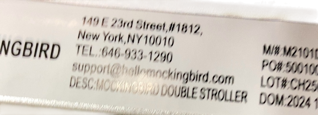 Shop Mockingbird Single to Double 2.0 Stroller, 2024, No Canopy, No Canopy, Silver With Penny Leather at GoodBuy Gear