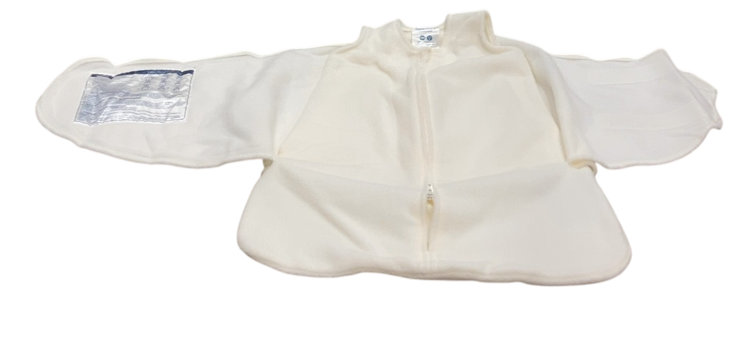 Shop Halo Micro-Fleece Swaddle, Cream, Newborn at GoodBuy Gear