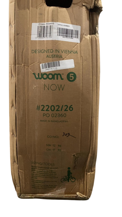 Shop Woom NOW 5 Bike, Moss Green at GoodBuy Gear