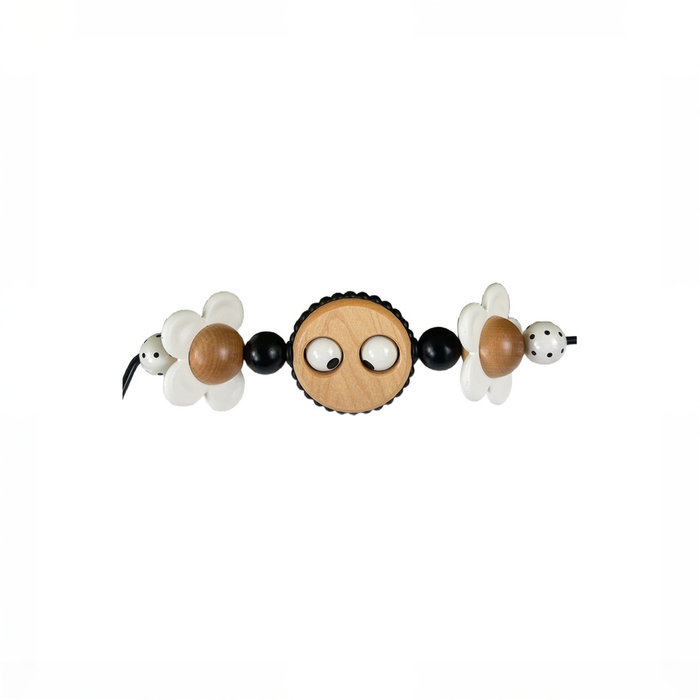 Shop BabyBjorn Toy For Baby Bouncer, Googly Eyes Black & White at GoodBuy Gear