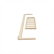 Shop DRAFT - Dadada Crib Conversion Kit Toddler Bed Rail, Natural at GoodBuy Gear