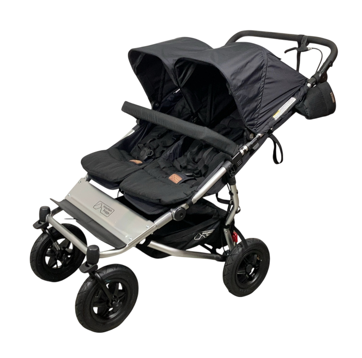 Shop Mountain Buggy Duet Double Stroller, 2024, Black at GoodBuy Gear