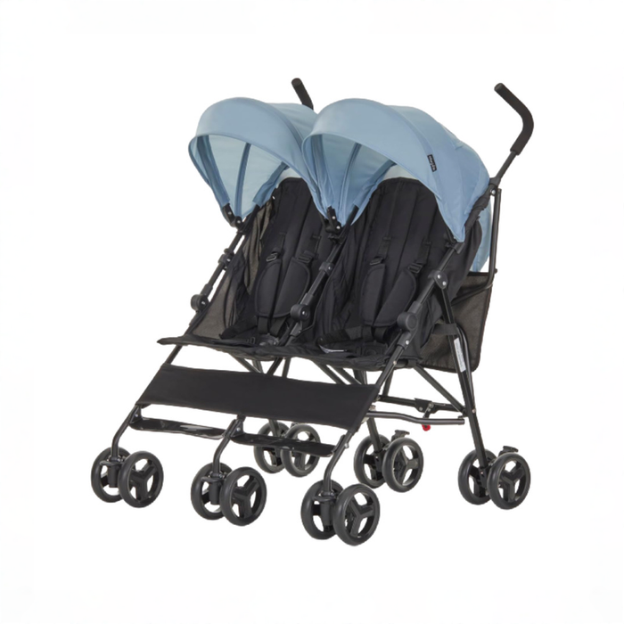 Shop Dream On Me Twin Venture Umbrella Stroller, 2025, Light Blue at GoodBuy Gear