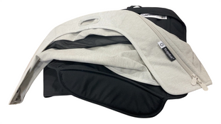 Shop Bugaboo Donkey 5 Mono Stroller, 2025, Black, Midnight Black, Misty White at GoodBuy Gear