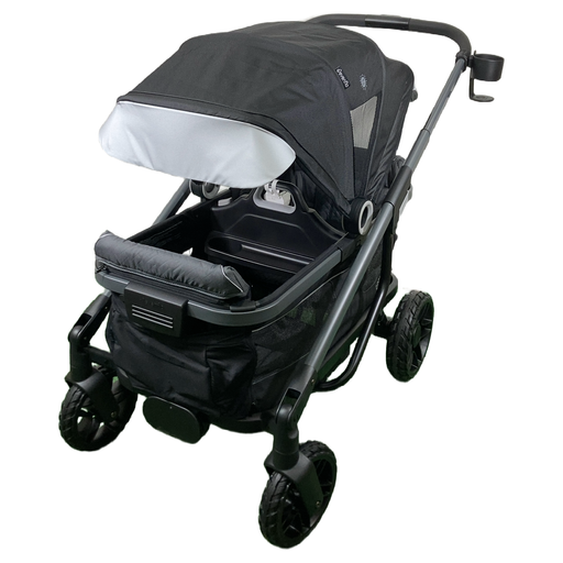 Shop Evenflo Shyft Rideshare All-Terrain Performance Stroller Wagon, 2024, Sterling Black at GoodBuy Gear