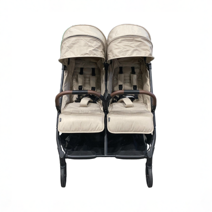 Shop Strolee V2 Double Stroller, 2025, Fawn at GoodBuy Gear