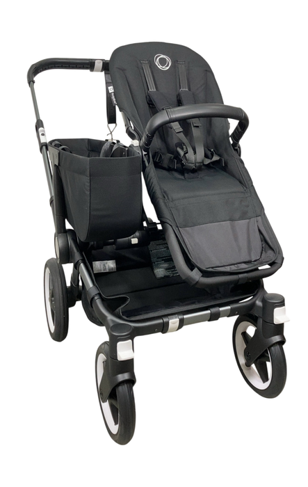 Shop Bugaboo Donkey 5 Mono Stroller, Midnight Black, Graphite, 2024, without Canopy at GoodBuy Gear