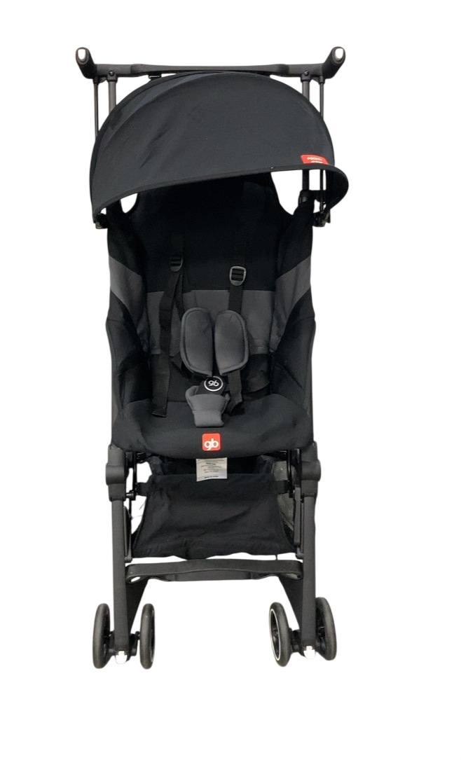 gb POCKIT AT ベビーカー Velvet Black gb Pockit+ All-Terrain Stroller, 2024, Velvet Black