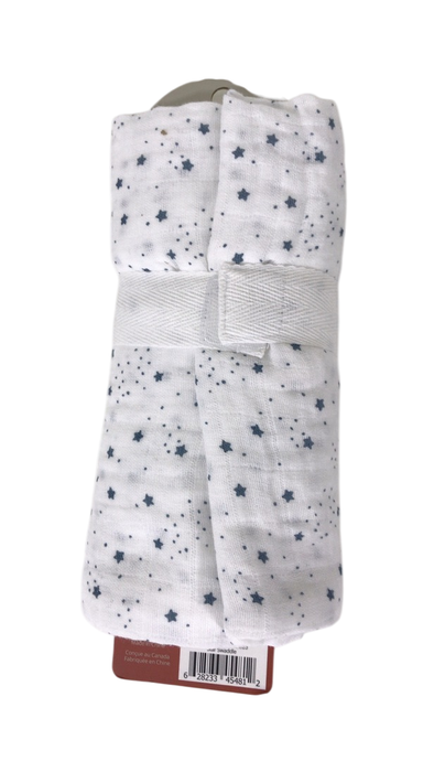 Shop Lulujo Muslin Swaddle Blanket, Star Swaddle at GoodBuy Gear