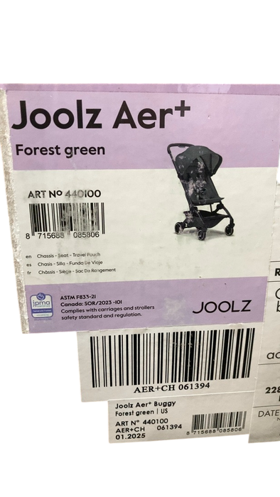 Shop Joolz Aer+ Stroller, Forest Green, 2025 at GoodBuy Gear