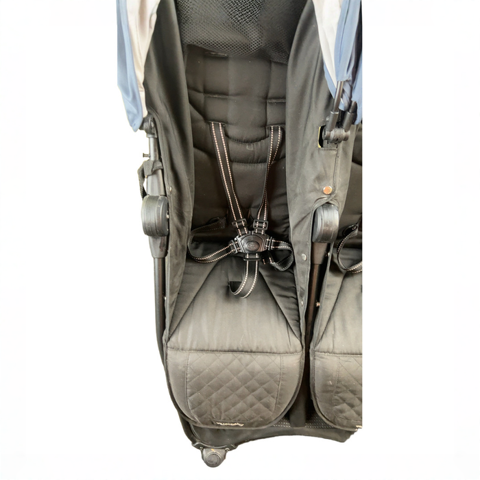 Shop Valco Baby Slim Twin Stroller, 2022, Glacier Blue at GoodBuy Gear