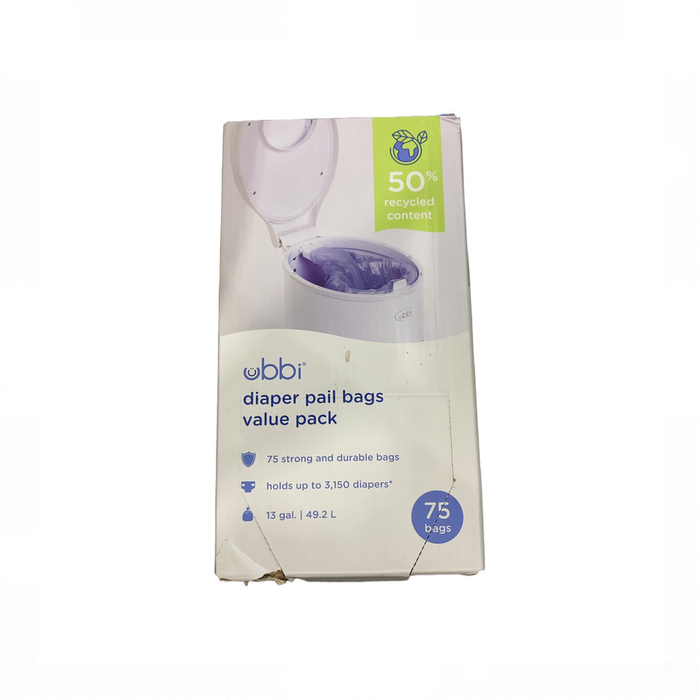 Shop Ubbi Plastic Diaper Pail Bags, 75 Count at GoodBuy Gear