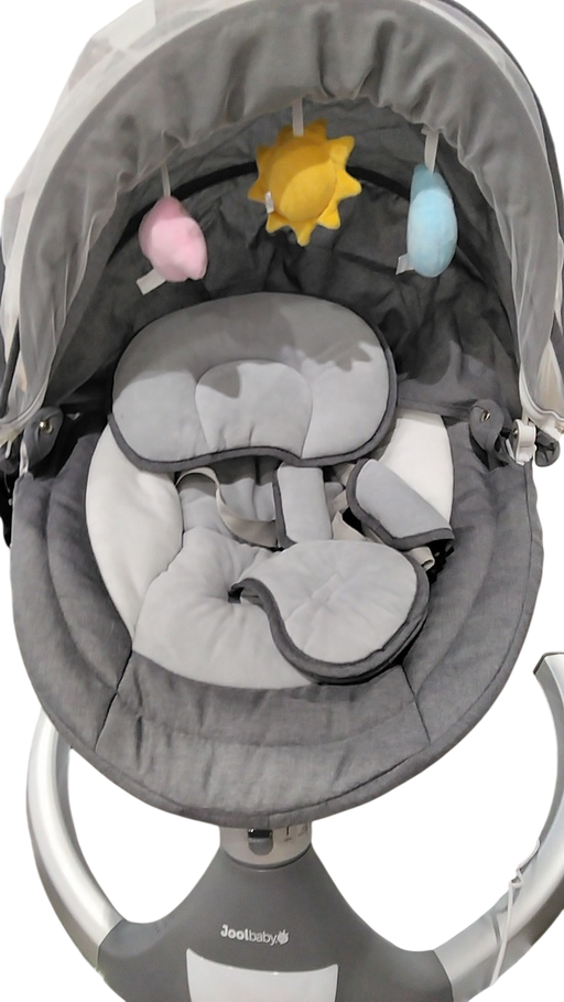 Shop Jool Nova Baby Swing, Gray, Signature at GoodBuy Gear