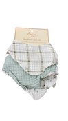 Shop Crane Baby Muslin 3 Piece Bib Set, Twig at GoodBuy Gear