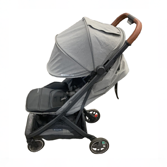 Shop UPPAbaby MINU V3 Stroller, 2024, Greyson (Charcoal Melange) at GoodBuy Gear