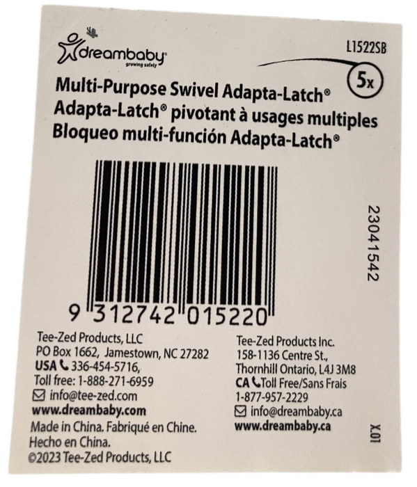 Shop Dreambaby Multi-Purpose Swivel Adapta-Latches, 5 Pack at GoodBuy Gear