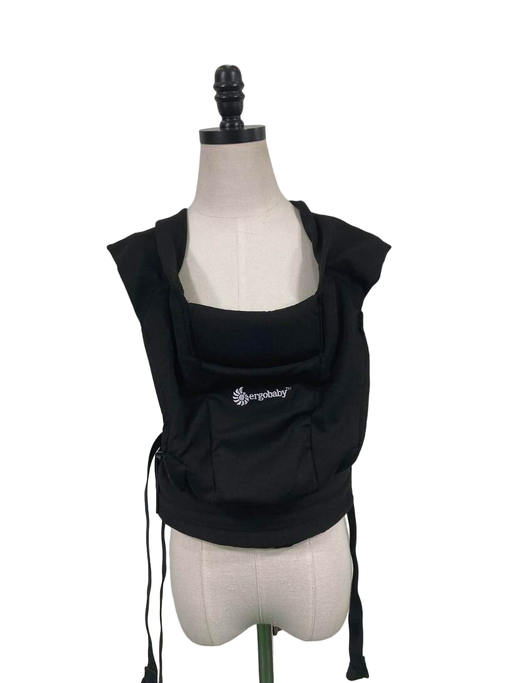 used Ergobaby Embrace Baby Carrier, Pure Black