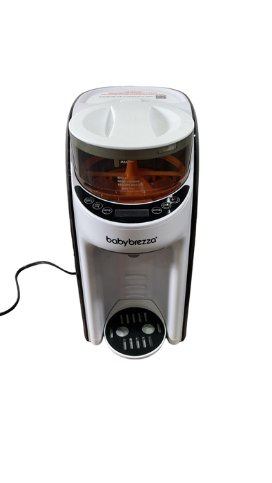 Shop Baby Brezza Formula Pro Advanced Baby Formula Dispenser, White on Black at GoodBuy Gear
