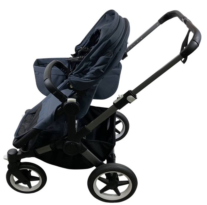 Shop Bugaboo Donkey 5 Mono Stroller, 2024, Graphite, Stormy Blue, Stormy Blue at GoodBuy Gear