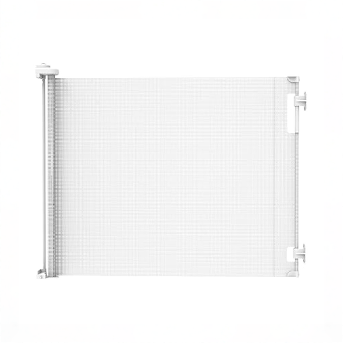 Shop Perma Child Safety Indoor/Outdoor Retractable Baby Gate, 33"x71", White at GoodBuy Gear